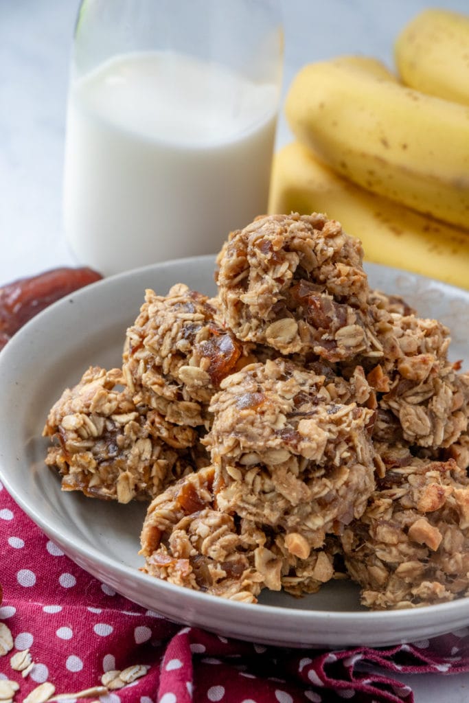 Healthy Banana Peanut Butter Cookies Happy Healthy Mama