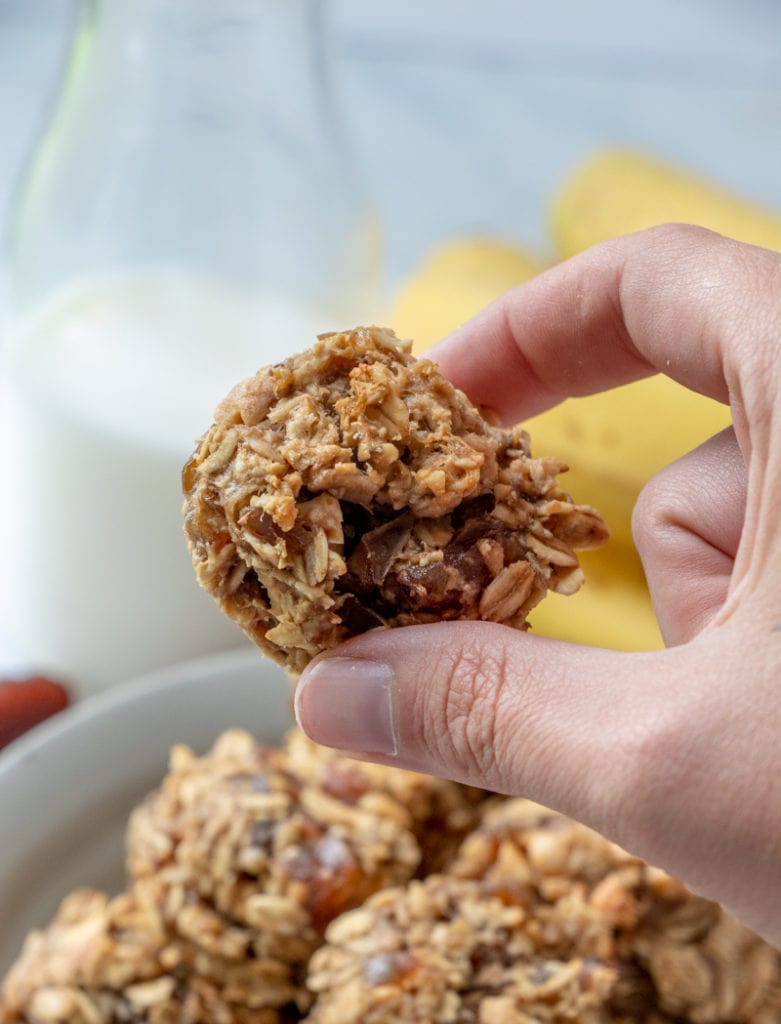 Healthy Banana Peanut Butter Cookies Recipe