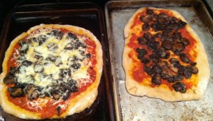 homemade pizza