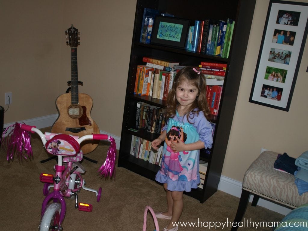 Meghan new bike easter