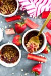 Strawberry Rhubarb Crisp Recipe