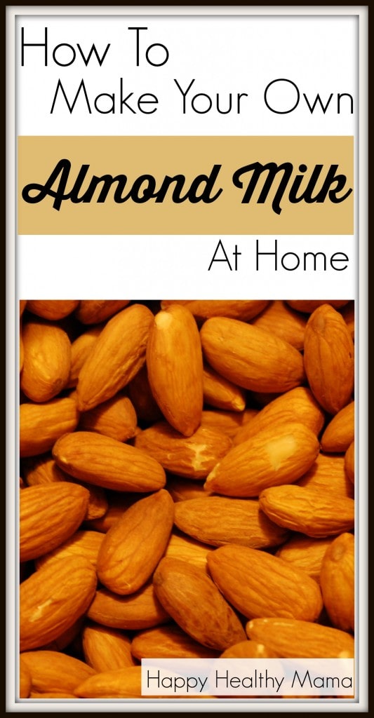 Almond milk can be expensive, but it's so easy to make at home! You can save money and control the ingredients. This post has a quick video showing just how easy it is! Pin down to watch later!