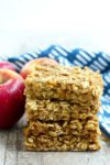 Apple Peanut Butter Snack Bars Recipe