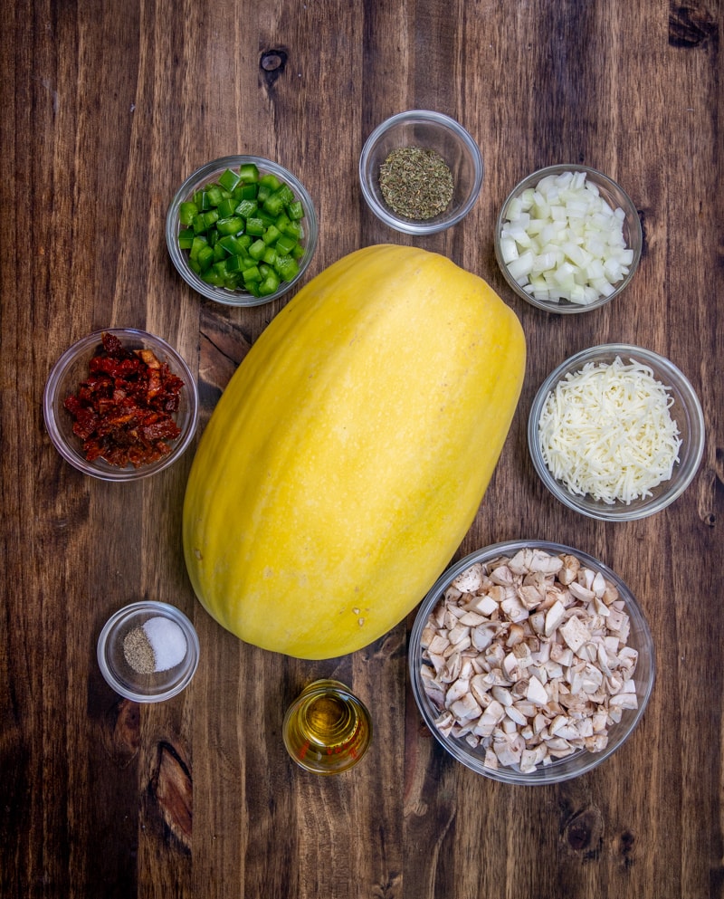 baked spaghetti squash recipe ingredients