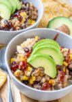 Barbecue chicken QUINOA BOWLS recipe
