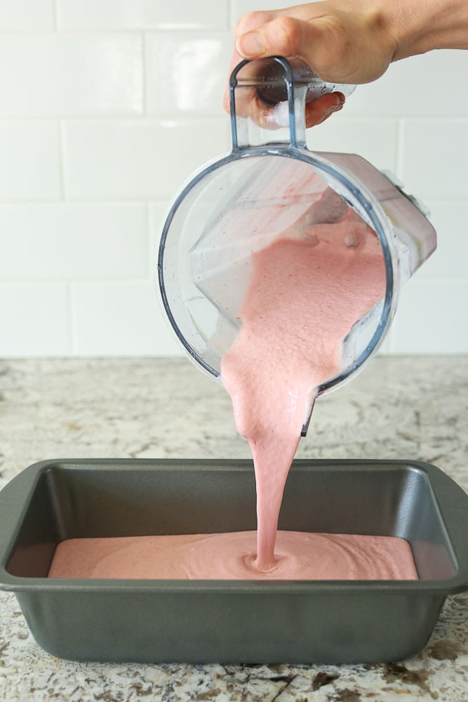 dairy free Strawberry Ice Cream no churn