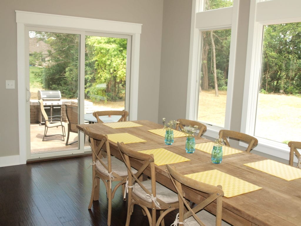 dining space. my dream kitchen! lots of pictures and details.