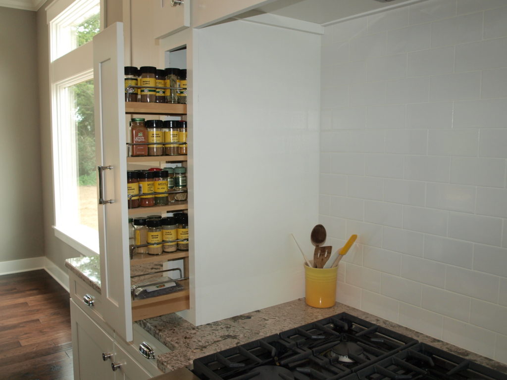 pull out spice racks. My dream kitchen! Lots of pictures and details.