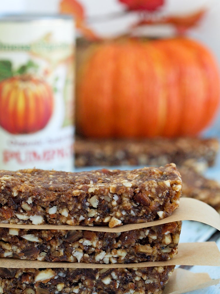 Pumpkin Spice Energy Bars