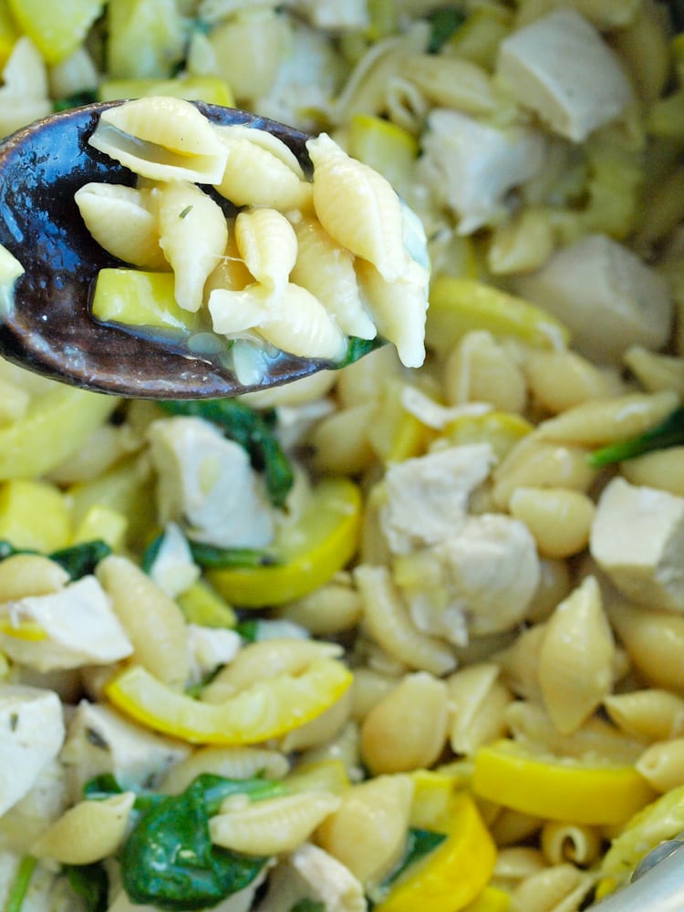 One Pot Lemon Parmesan Pasta