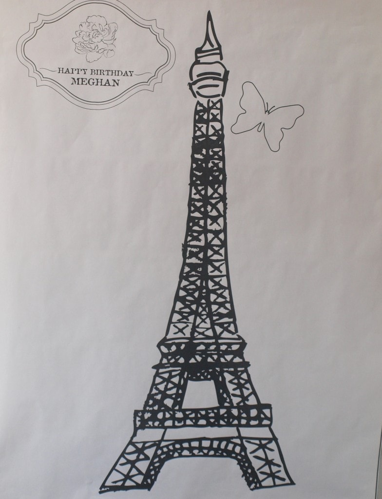 Paris Themed 6th Birthday Party