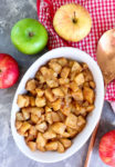 Simple Baked Apples Recipe whole apples and baked dish