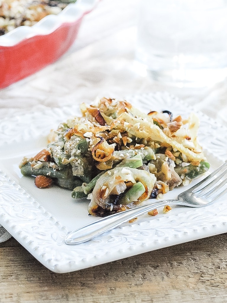 Healthy Green Bean Casserole recipe