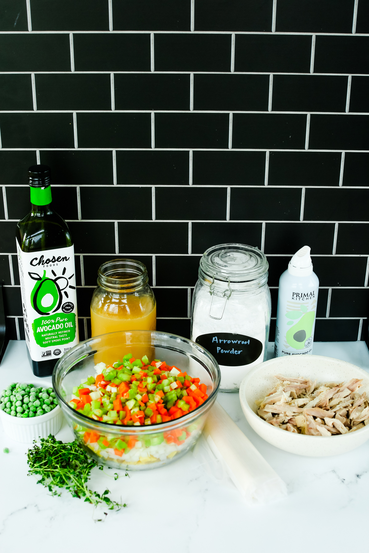 recipe ingredients for leftover turkey pot pie