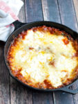 You can welcome lasagna to your weeknight dinner table with this 30 MINUTE skillet lasagna! It seriously was ready in LESS than 30 minutes, start to finish. This is a spinach version--one of the best vegetarian lasagnas I've ever tasted! Great recipe!