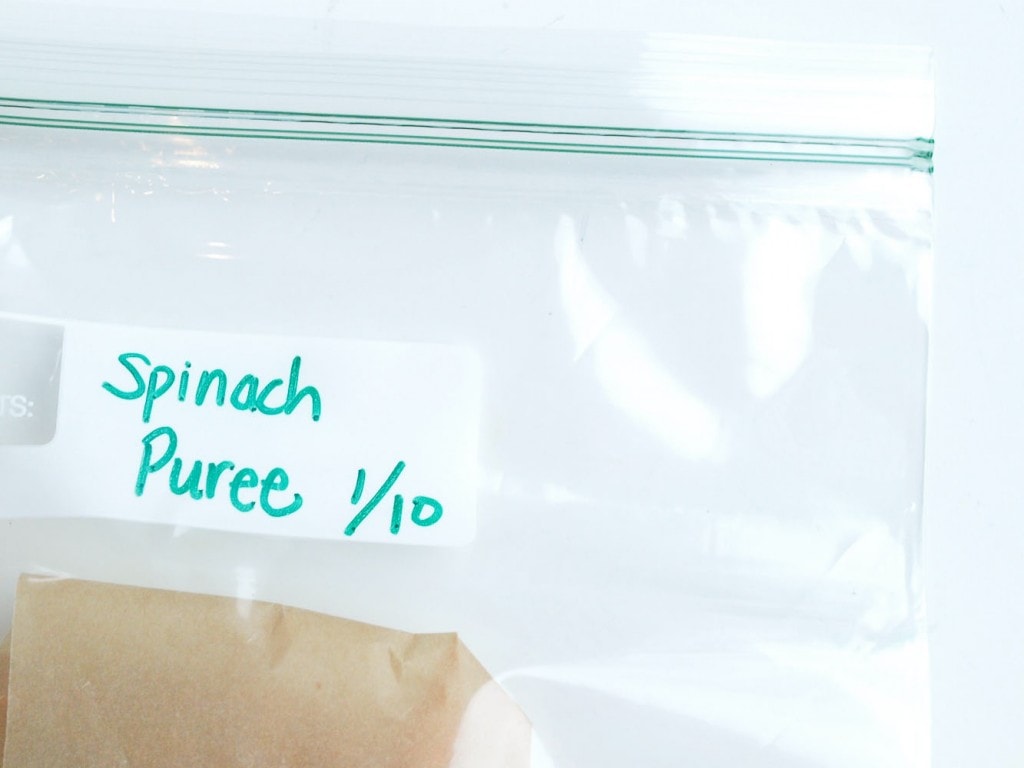 How to Freeze Spinach into Cubes for Smoothies! You can always have spinach ready for healthy smoothies with these make-ahead cubes. Takes minutes to prepare and makes your mornings easier!