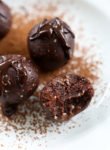 Chocolate Bliss Balls-so fudgy but healthy