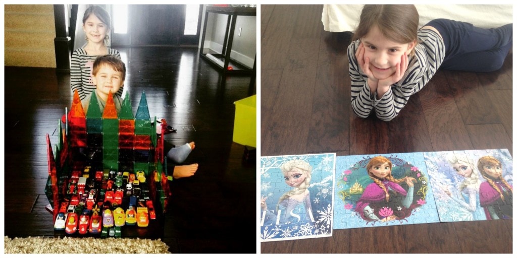 Snow Day! Meghan and Luke