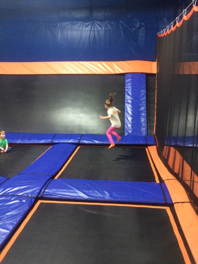 SkyZone meghan and Luke