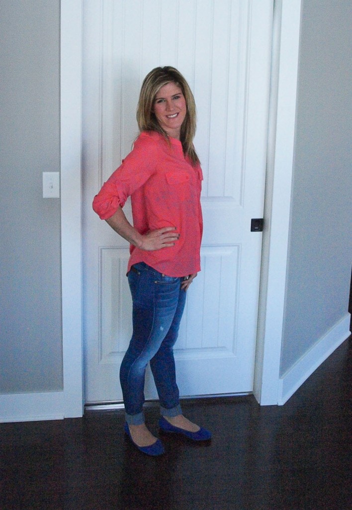 Stitch Fix Review March 2015 Collective Concepts Rilo Button Up Blouse $68