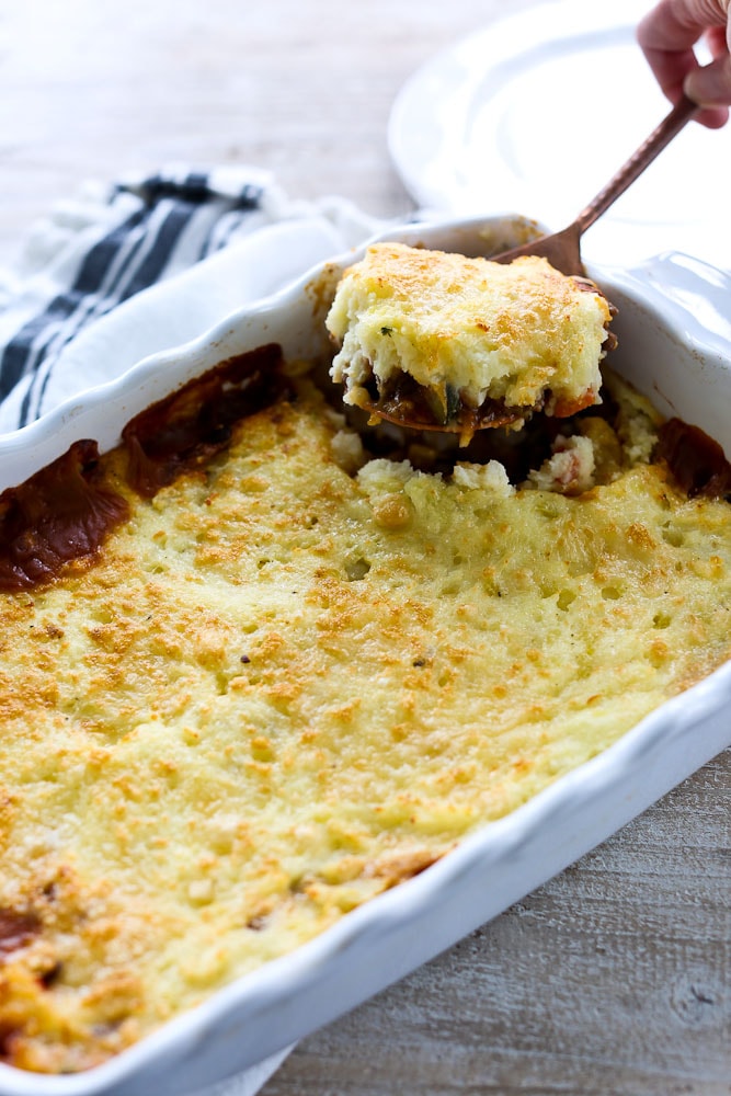 Vegetarian Shepherd's Pie - The Mindful Hapa