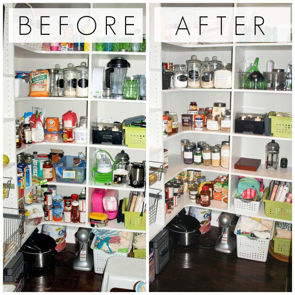 Spring Cleaning Challenge:  Organize Your Pantry
