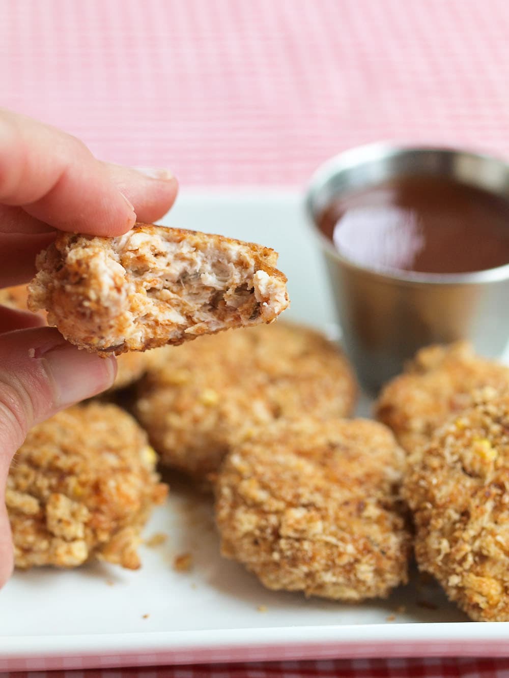 Homemade Baked Chicken Nuggets - Happy Healthy Mama
