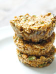 5 Minute No Bake Granola Bars. Full of healthy ingredients like seeds and dried fruit, this is a great healthy snack recipe. Gluten-free, almost vegan (adaptable--sub out the honey for brown rice syrup) and they taste like a treat! Ready in 5 minutes--just one bowl--such an easy recipe