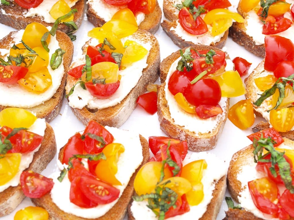 Whipped Feta Bruschetta recipe