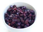 Coconut Oil Roasted Beets recipe. I like to call these beets Vegetable Candy! They are perfect sweet and caramelized. I could eat the whole bowl myself! Beets have amazing detox properties--this is a great way to eat them!