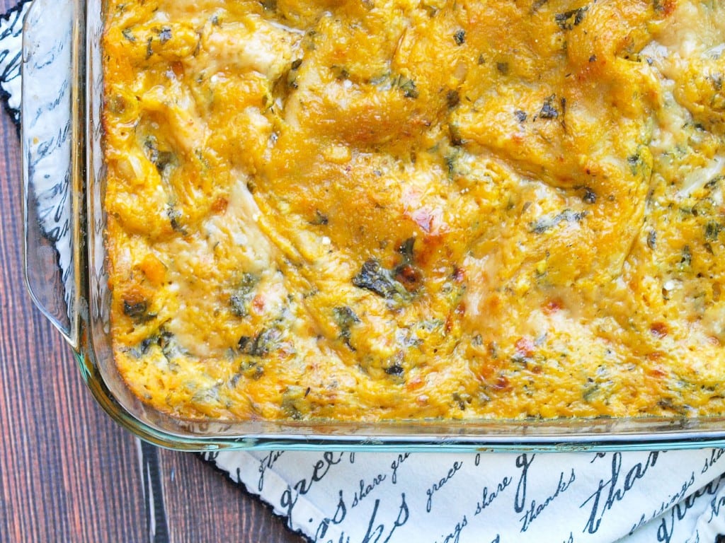 Butternut Squash and Kale Lasagna Recipe