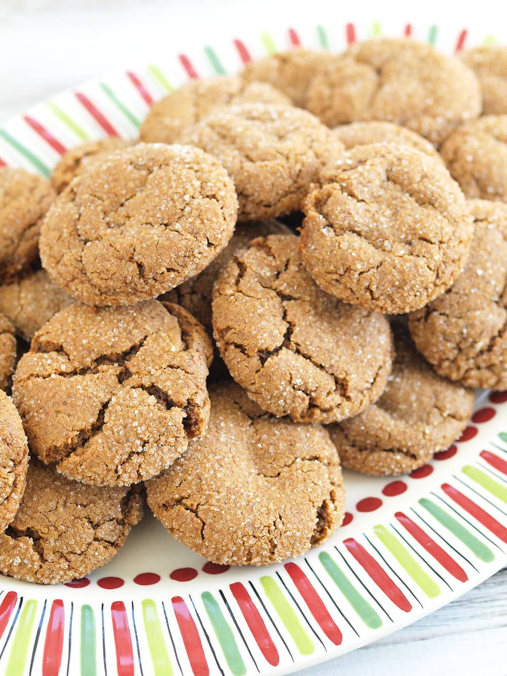 Healthy Ginger Cookies - Happy Healthy Mama