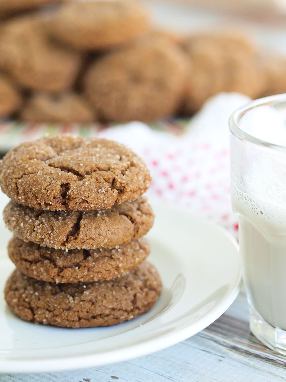 Healthy Ginger Cookies - Happy Healthy Mama