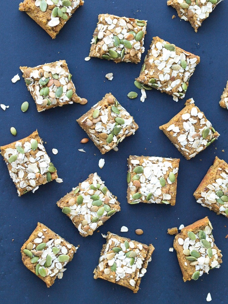 Immunity Boosting Breakfast Bars Recipe.  These healthy breakfast bars are full of nutrients that are known to boost your immune system! Let food be your medicine and fight the sickness before it hits. They are gluten-free, vegan, and totally delicious!