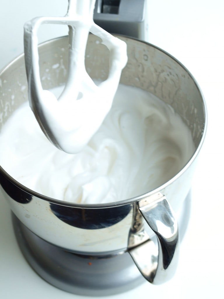 Vegan Whipped Cream made from the liquid of a can of beans!