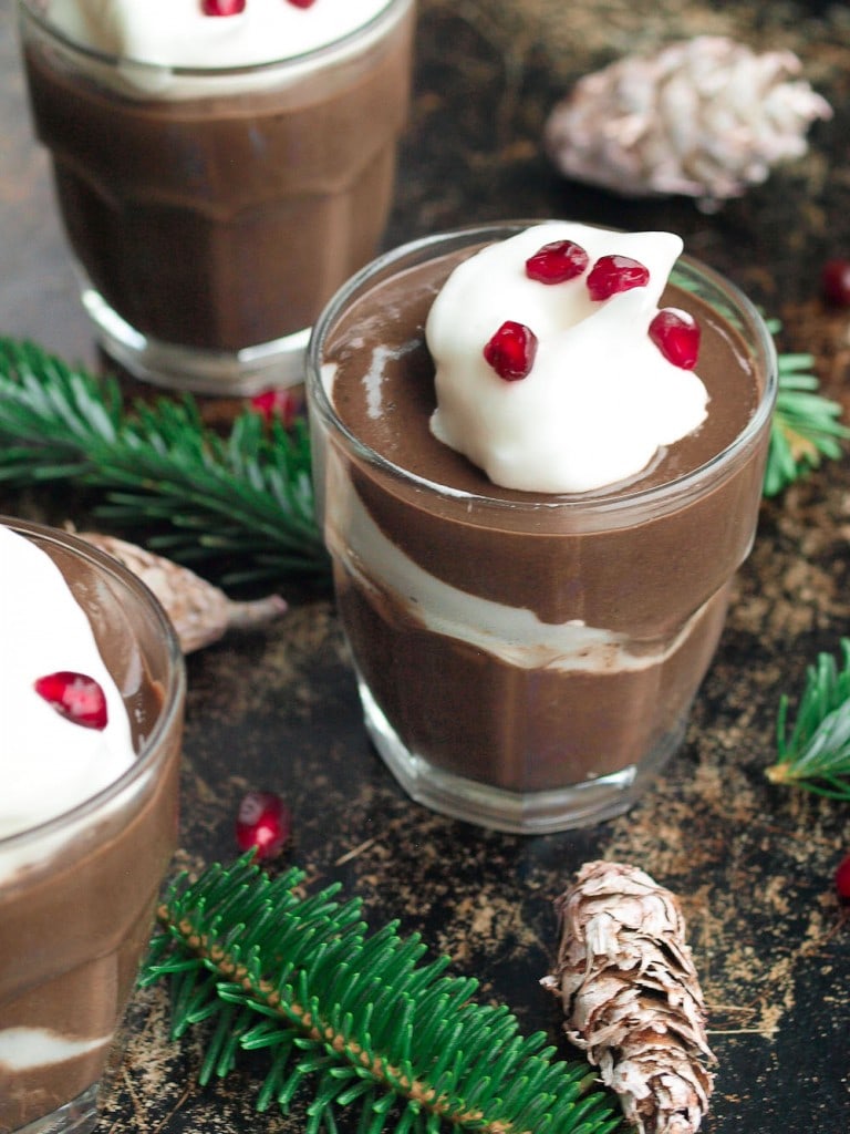 Vegan Chocolate Pudding recipe. This vegan chocolate pudding is NOT made with avocado or tofu. You won't believe what makes this pudding the healthiest pudding you've ever had. Best-tasting, too!