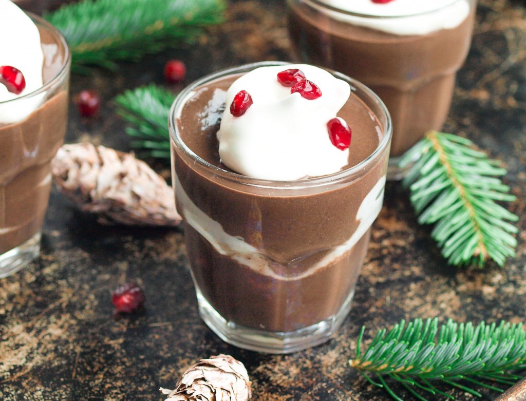 Vegan Chocolate Pudding recipe. This vegan chocolate pudding is NOT made with avocado or tofu. You won't believe what makes this pudding the healthiest pudding you've ever had. Best-tasting, too!