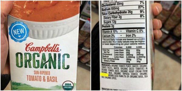 Foods with Added Sugar