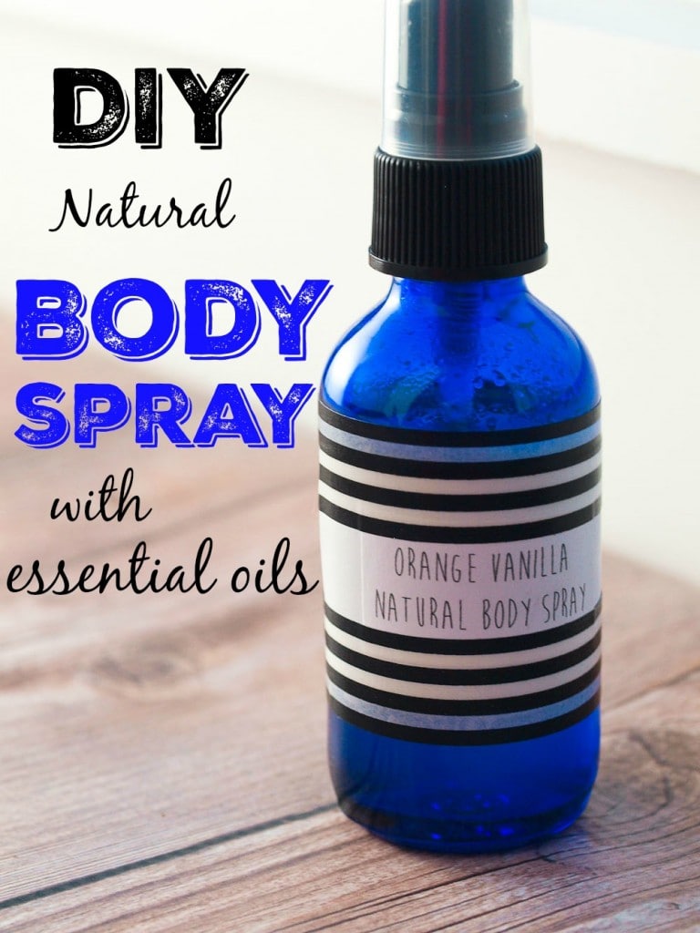 DIY Body Spray with Essential Oils - Happy Healthy Mama