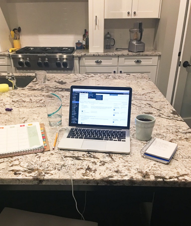 A day in the life of a blogger