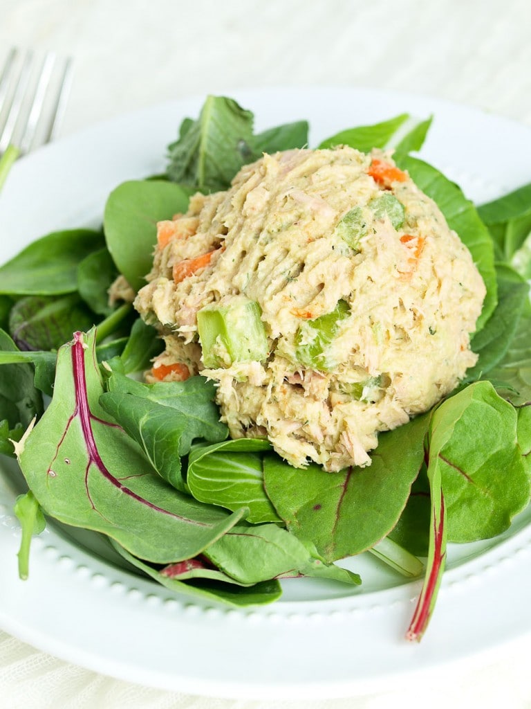 Healthy Tuna Salad Recipe (New Video!) - Happy Healthy Mama