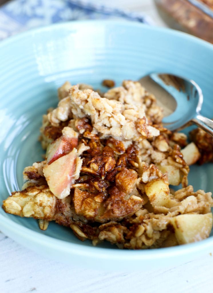 Apple Cinnamon Baked Oatmeal Recipe
