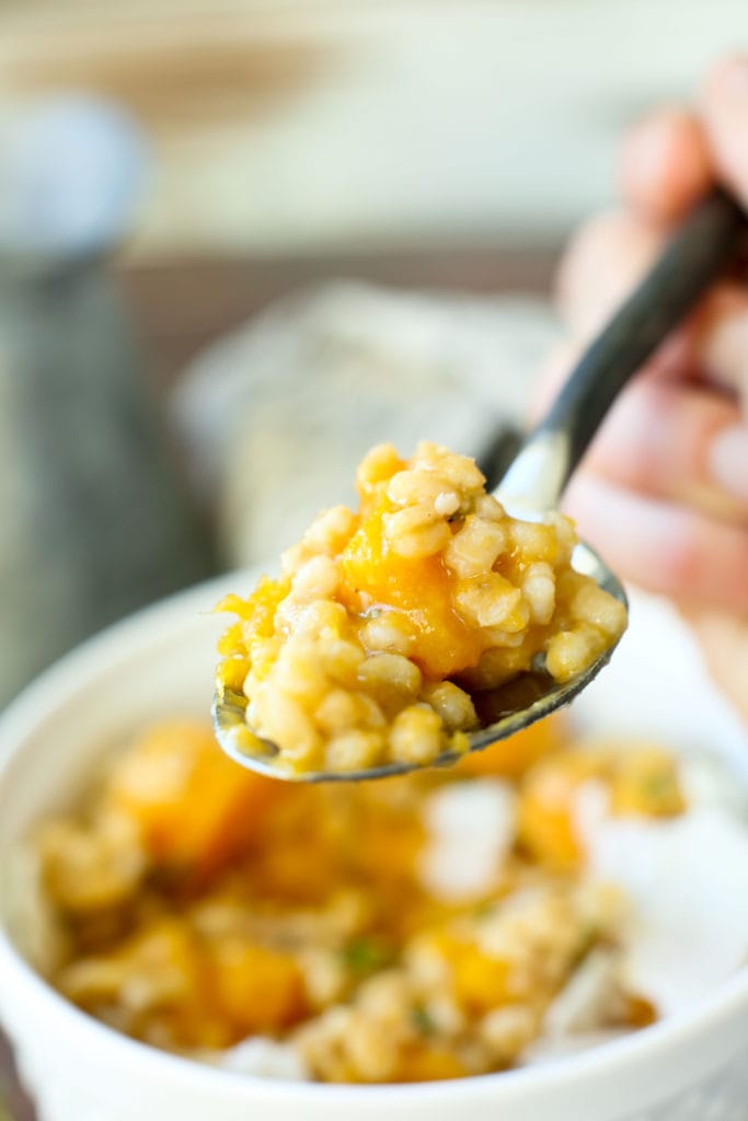 Barley Risotto Butternut Squash