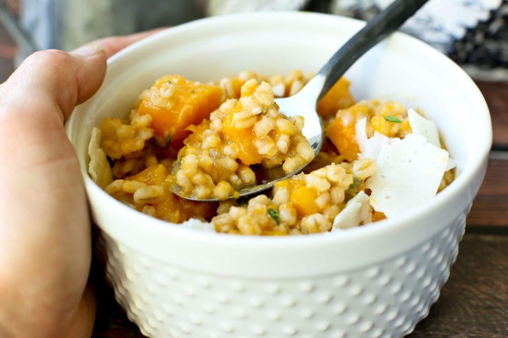 Barley Risotto Butternut Squash