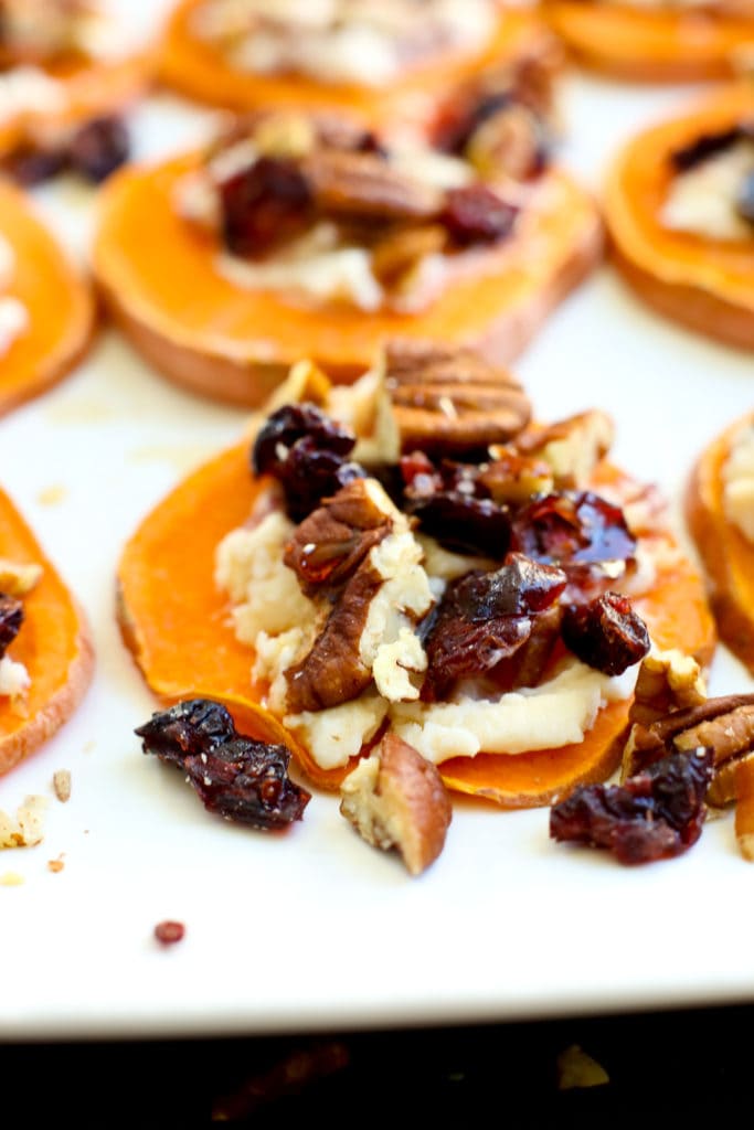 Sweet Potato Toast Appetizer