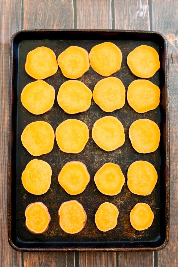 Sweet Potato Toast Appetizer