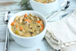 Leftover Turkey and Wild Rice Soup