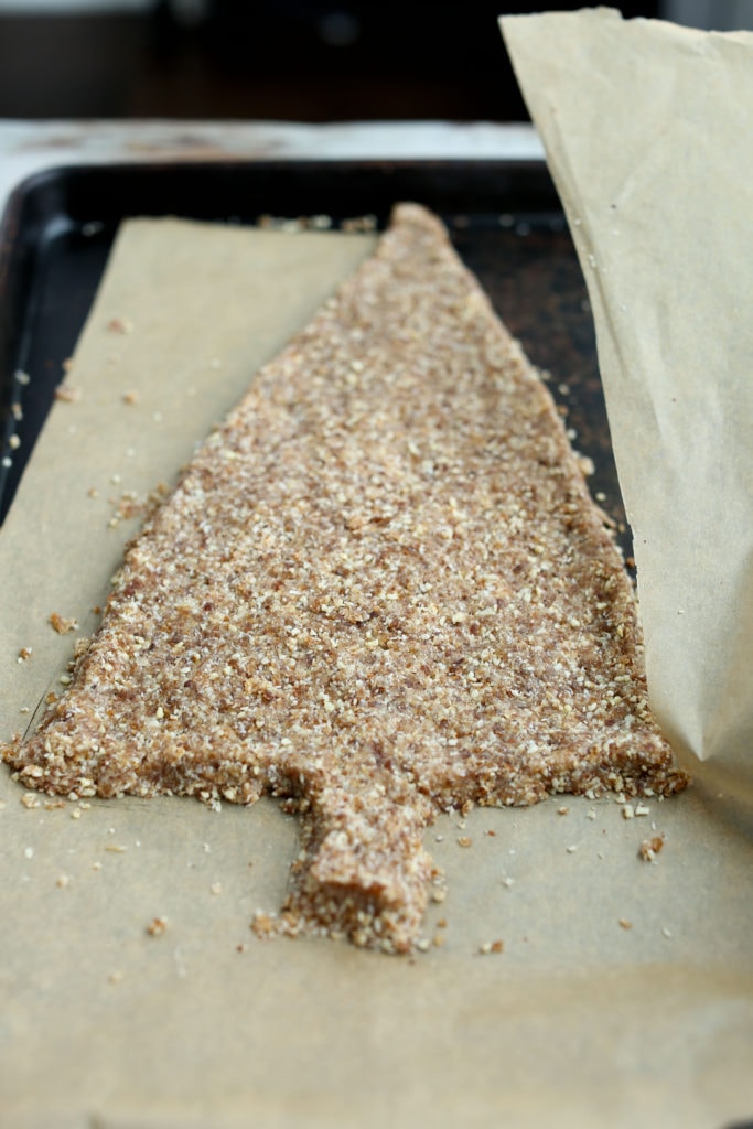 Christmas Tree Dessert pizza