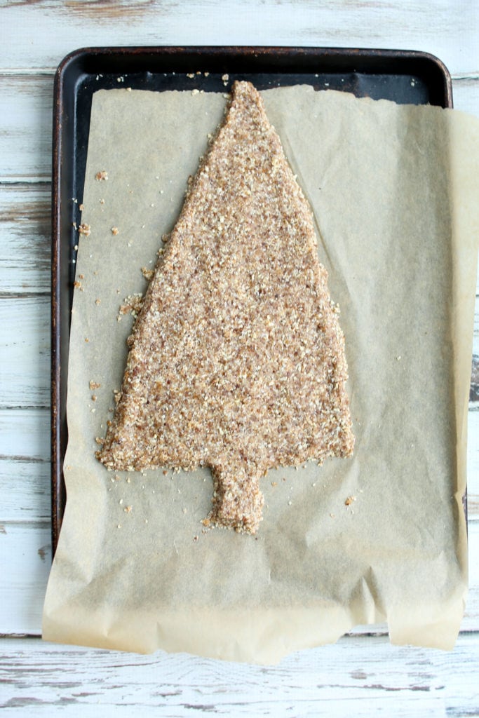 Christmas Tree Dessert pizza