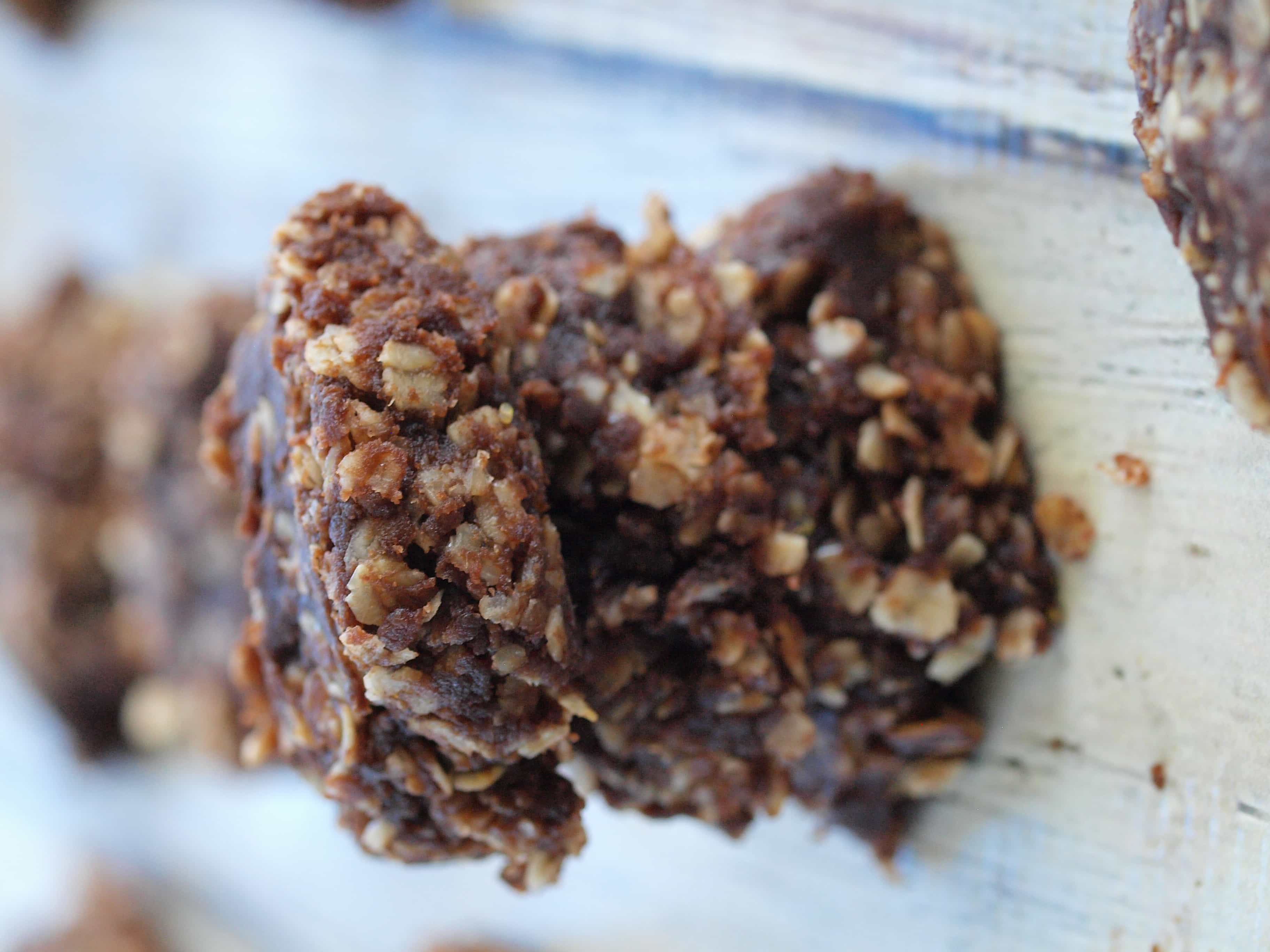 Healthy No-Bake Chocolate cookies